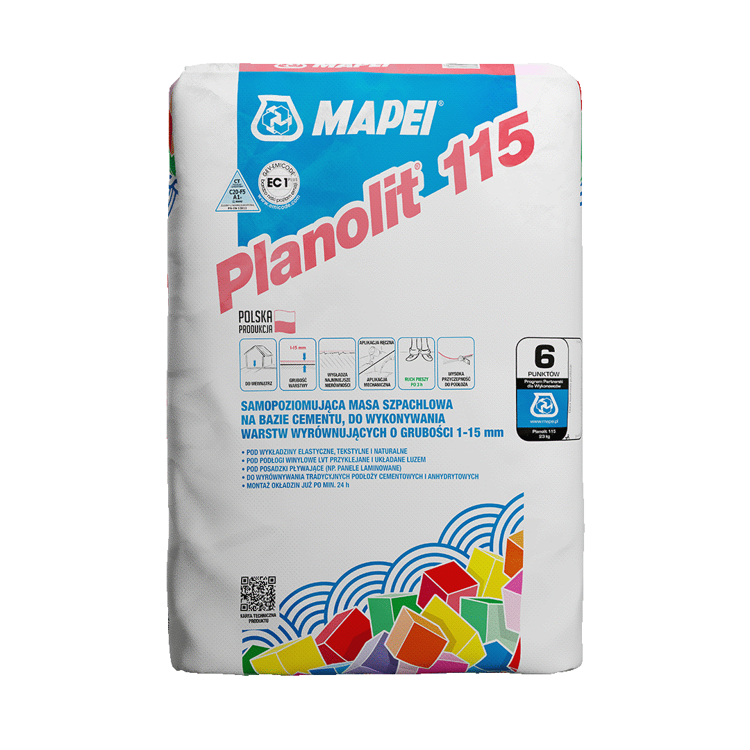Planolit 115 - masa samopoziomująca / wylewka Mapei